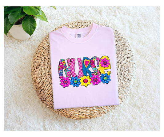 Nurse Bright Floral