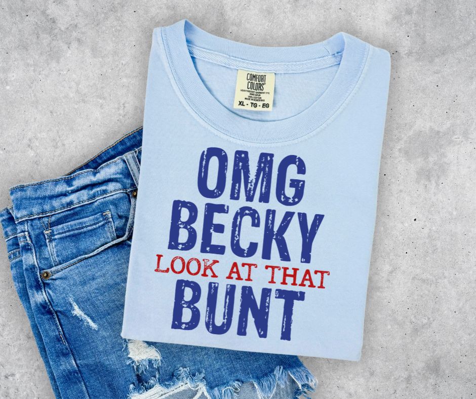 Baseball | OMG Becky, Look At That Bunt