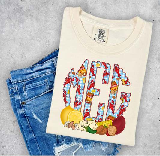 Crawfish Monogram