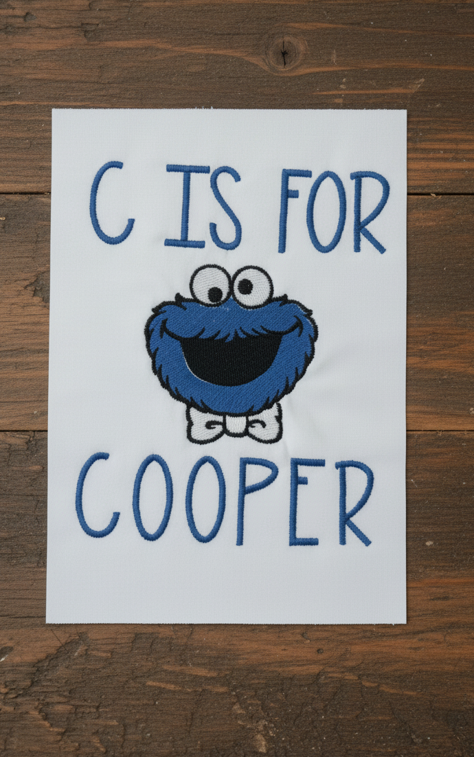 Blue Guy That Loves Cookies
