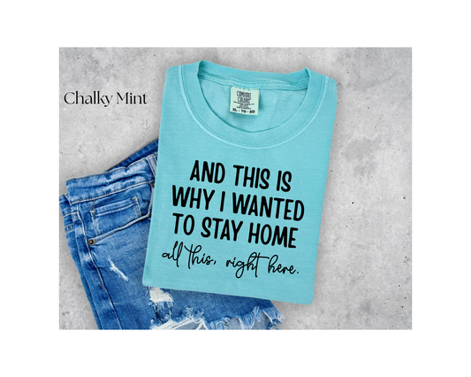 And This Right Here Printed Tee