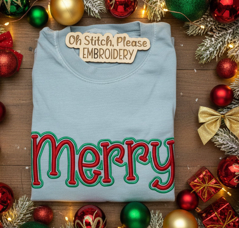 Merry Puff w/Outline Large C.C