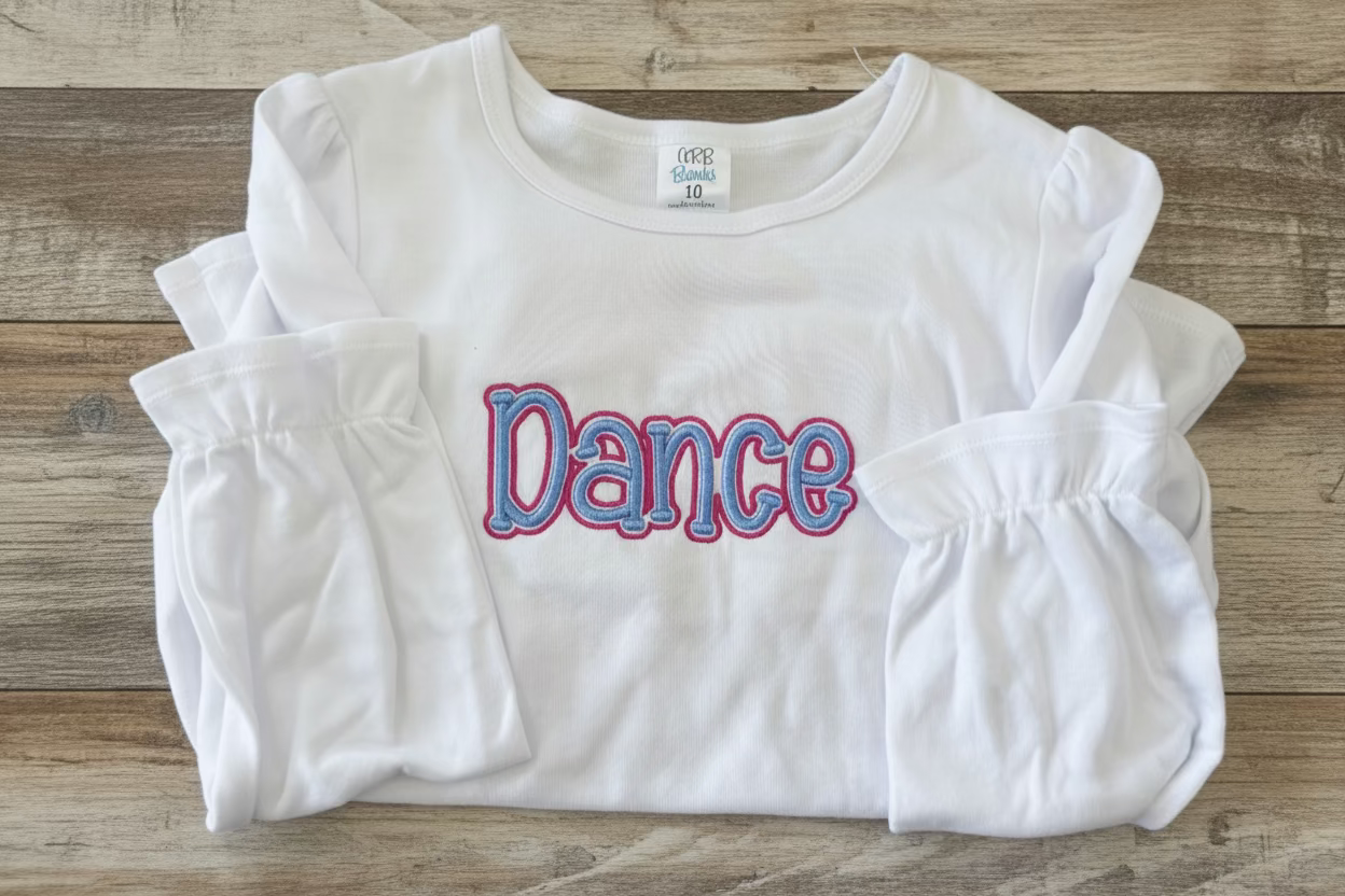 RTG | Dance Puff Embroidery (Youth 10)