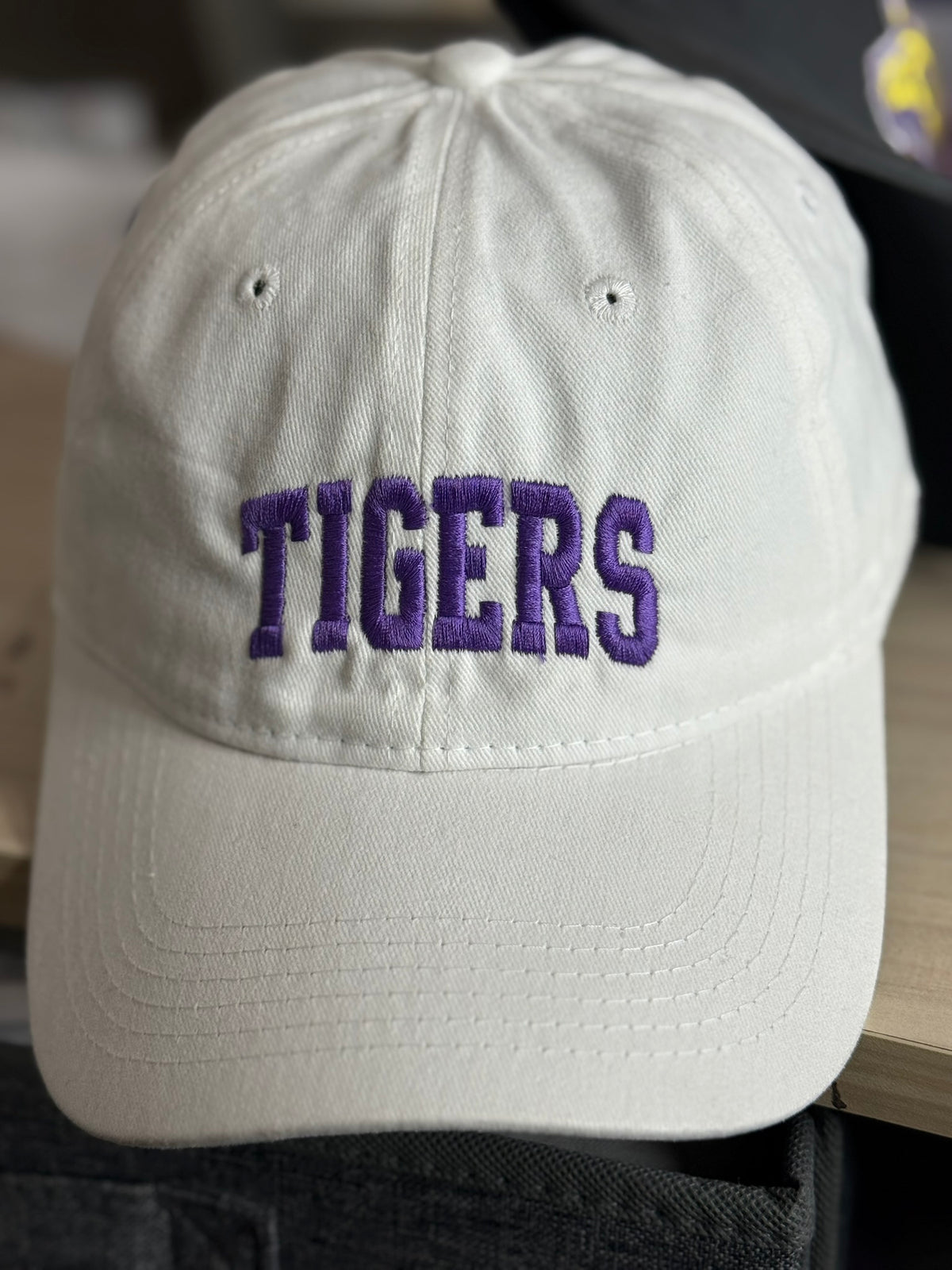 RTG | Tigers in Athletic Varsity Font Embroidered Hat