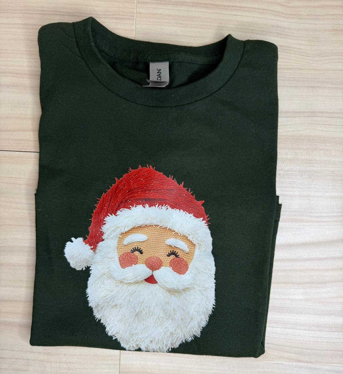 RTG | Santa Face W/Faux Fluff Beard {Gildan YXS}
