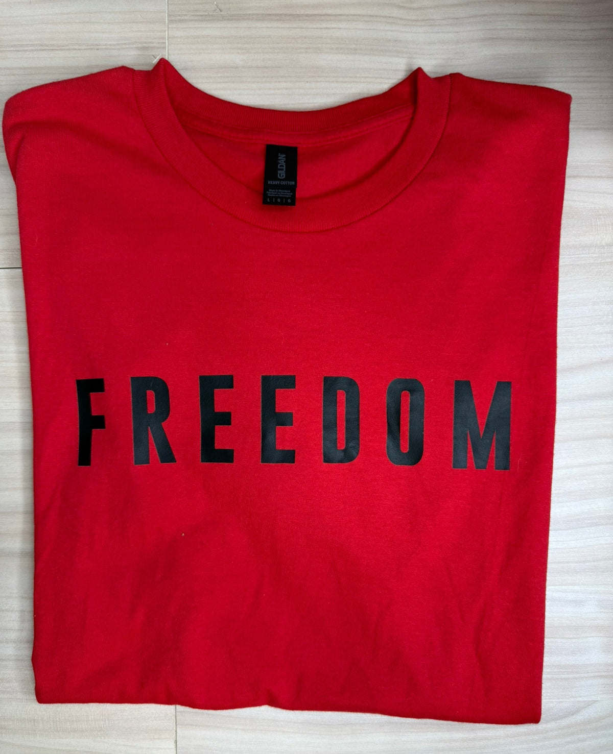 RTG | Charlie Kirk Red Freedom {Gildan Large}