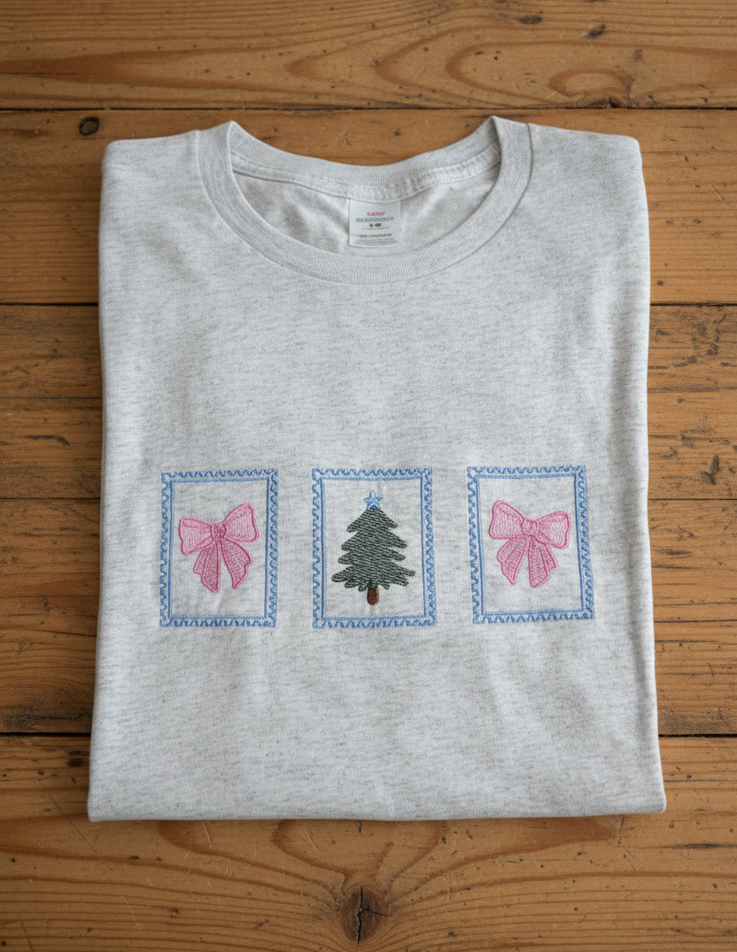 RTG | Christmas Stamps Hanes {2XL}