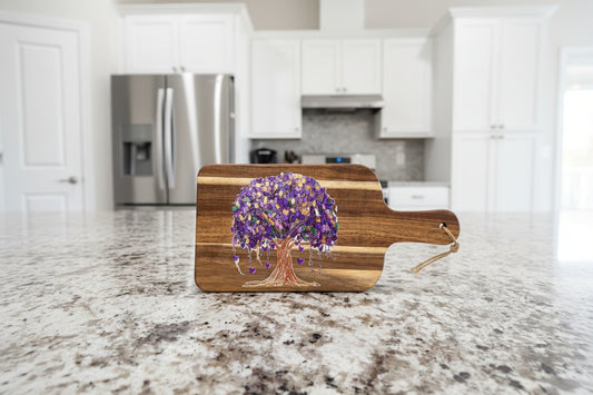 Cutting Board | Mardi Gras Design