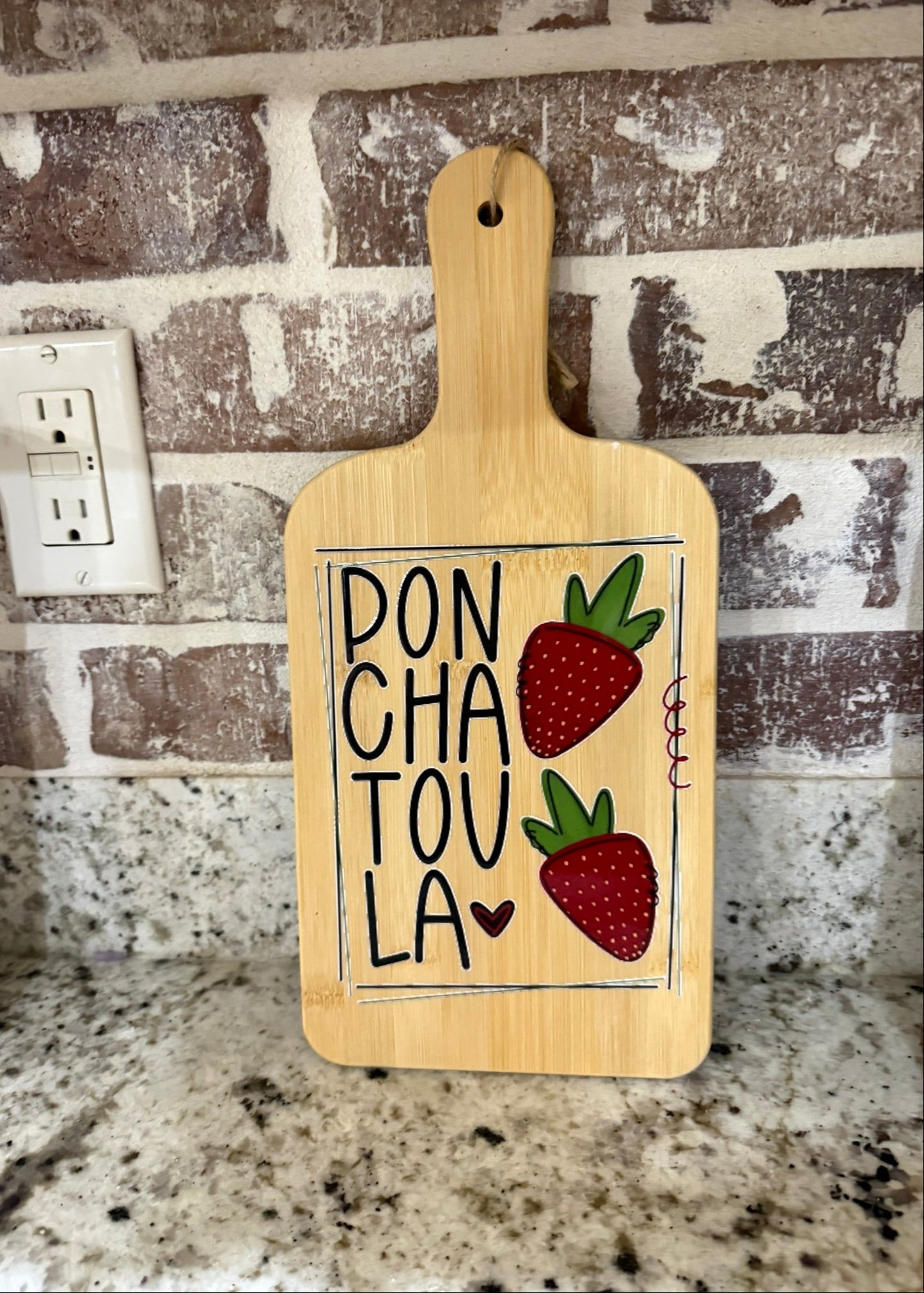 Cutting Board | Ponchatoula Strawberries
