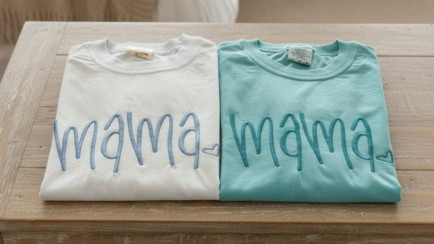 RTG | Hand Lettered Mama Chambray (Adult L)