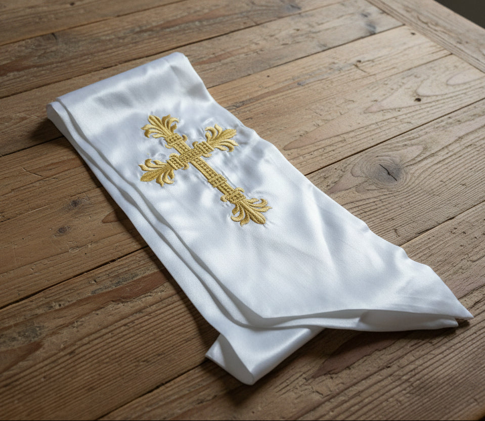 RTG | Wreath Sash with Cross