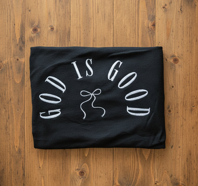 RTG | God Is Good Black Gildan XL