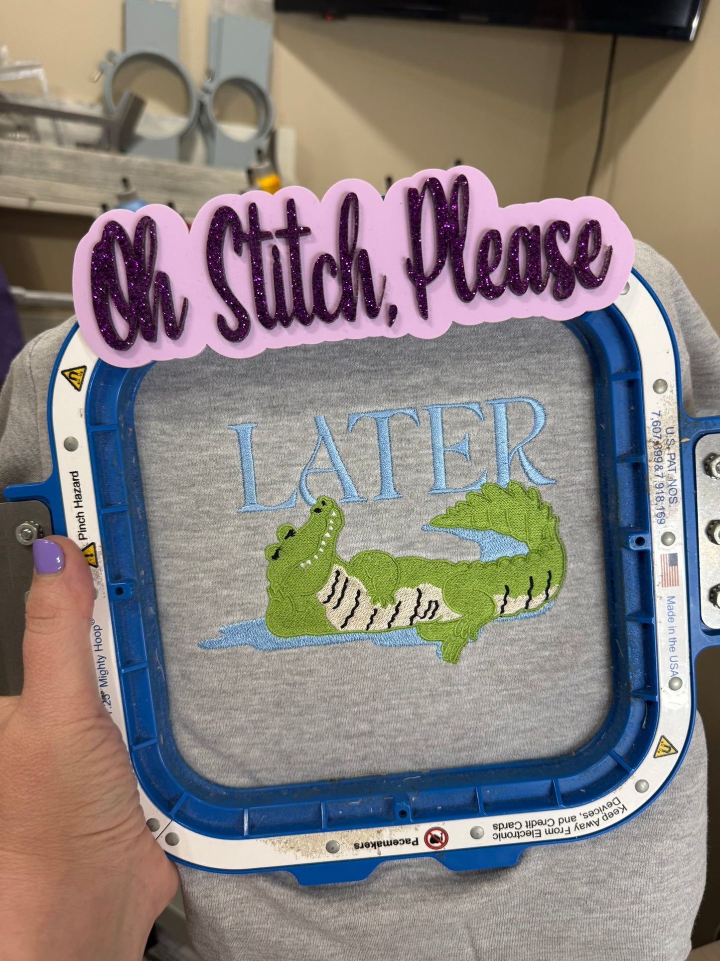 Later Gator Embroidered T-Shirt