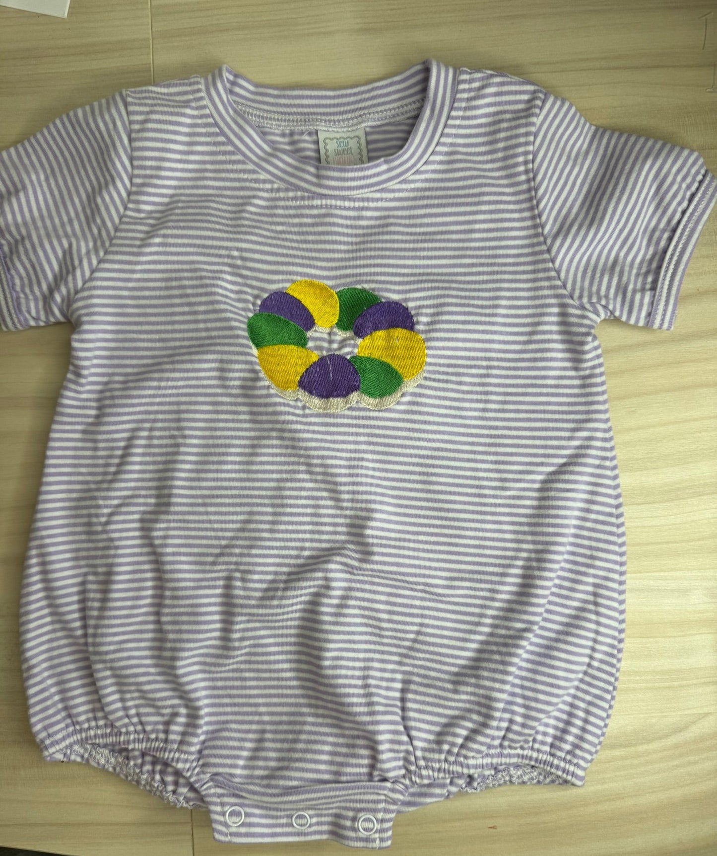 RTG | King Cake Bubble {12-18 Months}