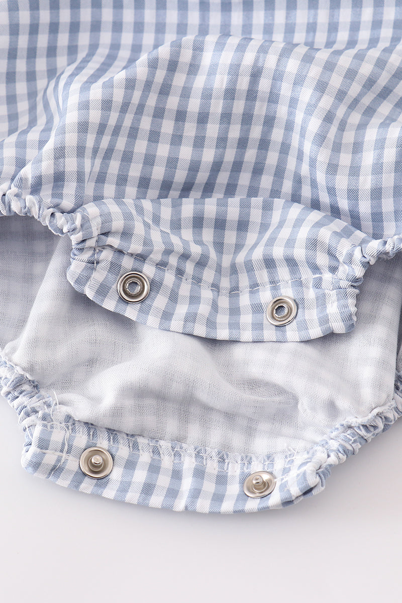 RTG | Pumpkin Bubble Blue Gingham