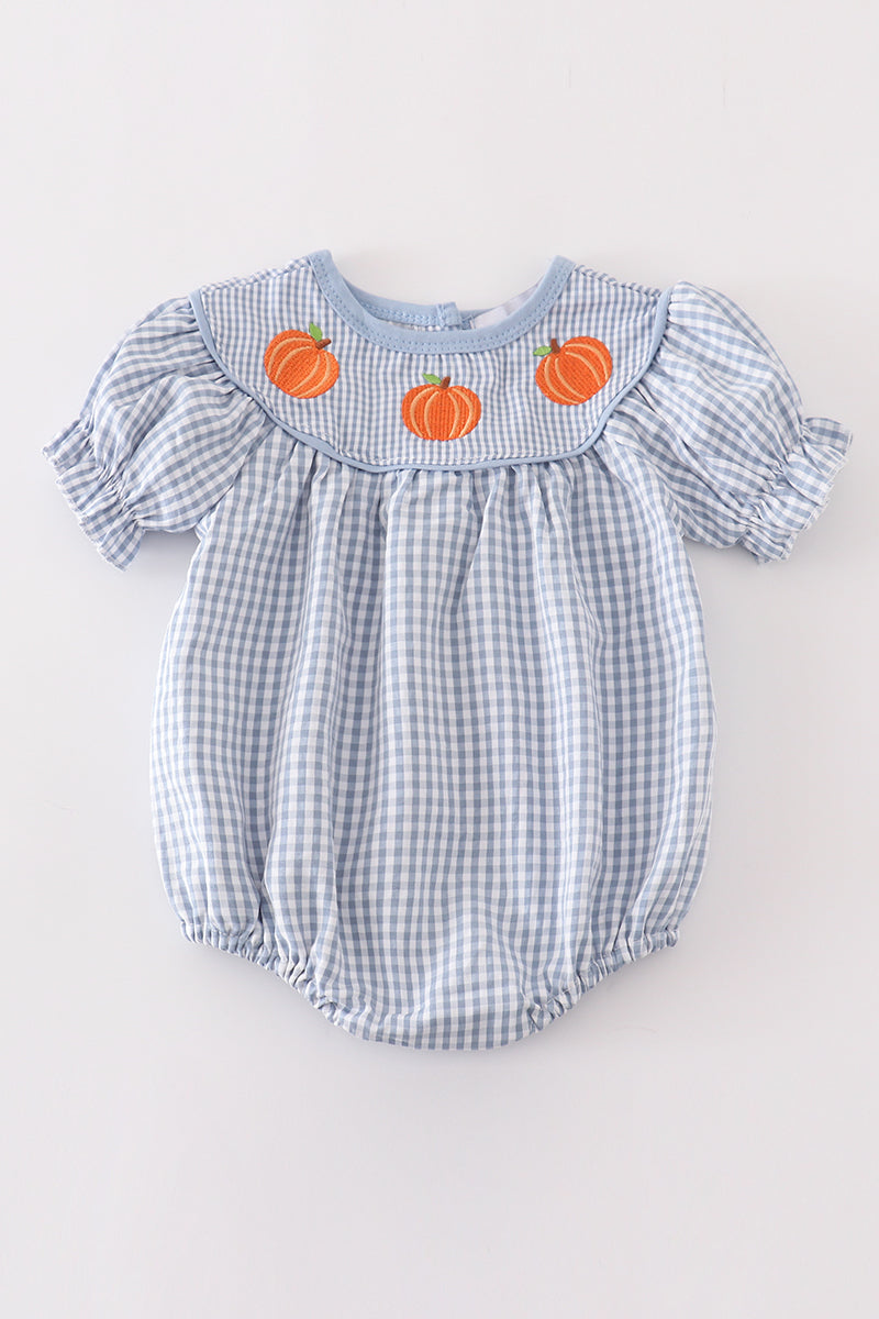 RTG | Pumpkin Bubble Blue Gingham
