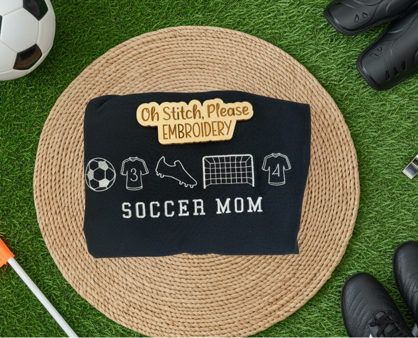 Soccer Mom Life with Icons