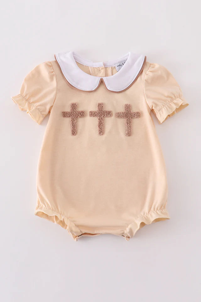 RTG | Cream Cross French Knot Bubble