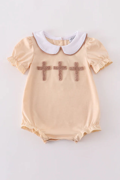 RTG | Cream Cross French Knot Bubble