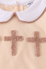 RTG | Cream Cross French Knot Bubble