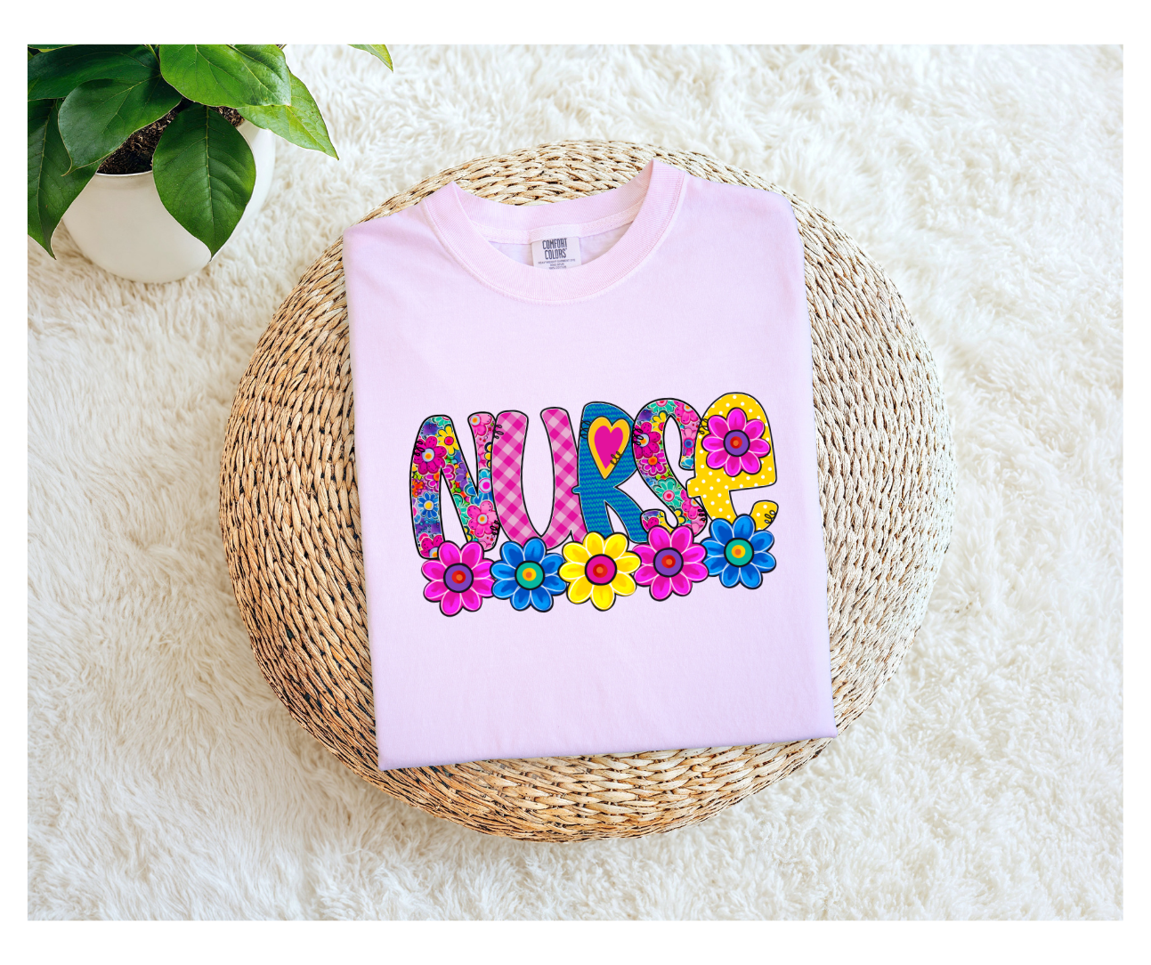 Nurse Bright Floral