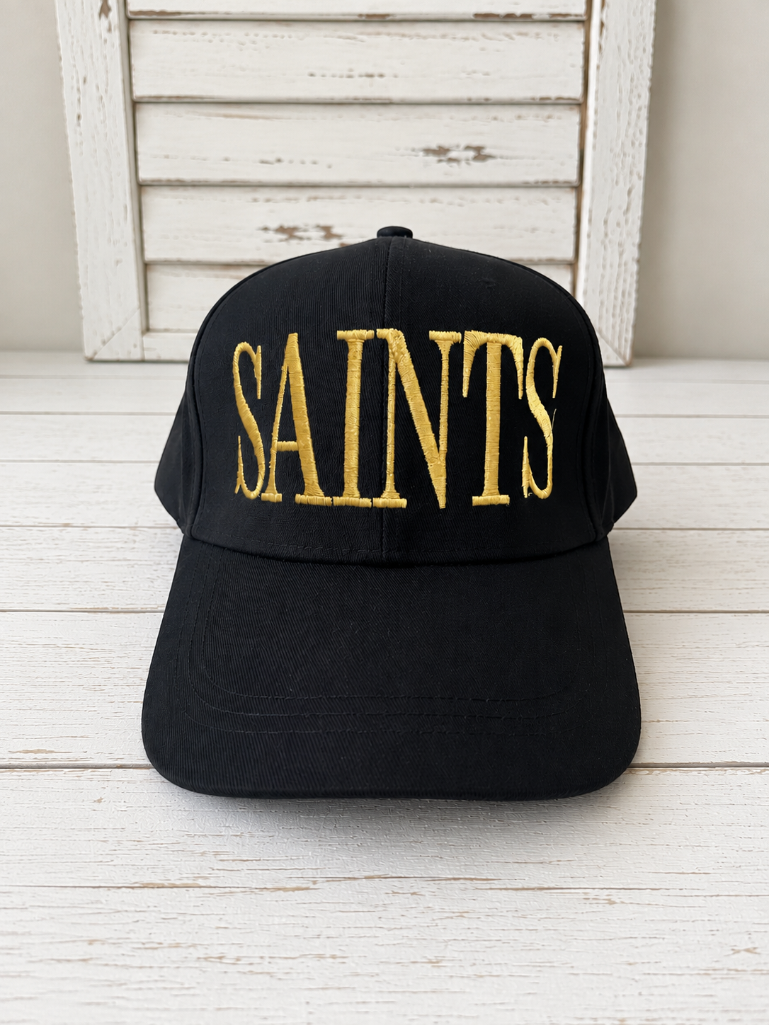 Hat Embroidered with SAINTS
