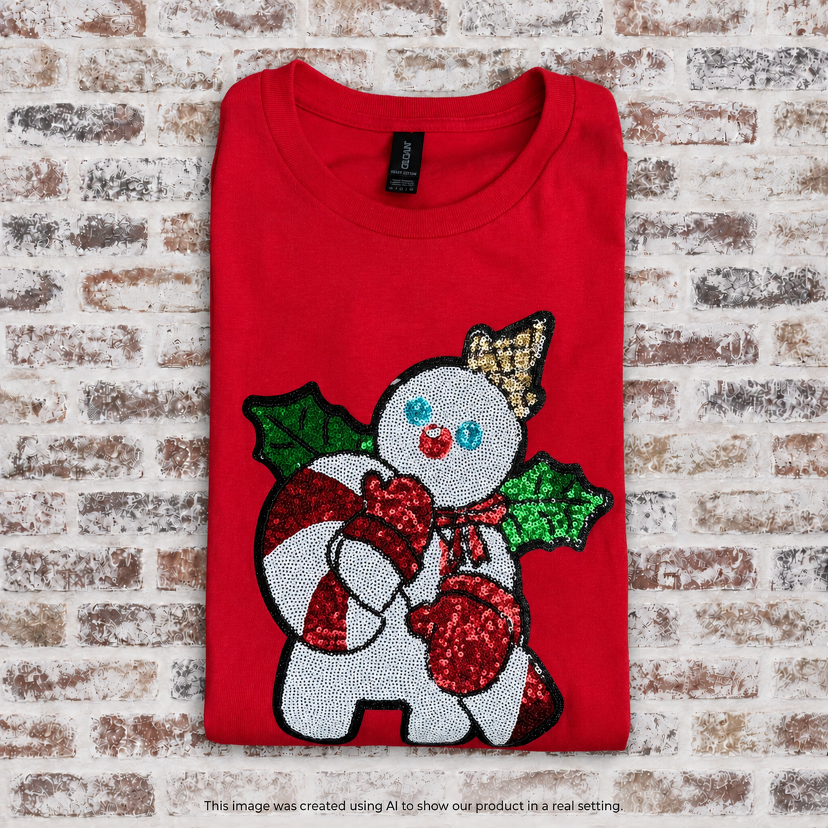 RTG | Mr. Bingle {Gildan XL Red}