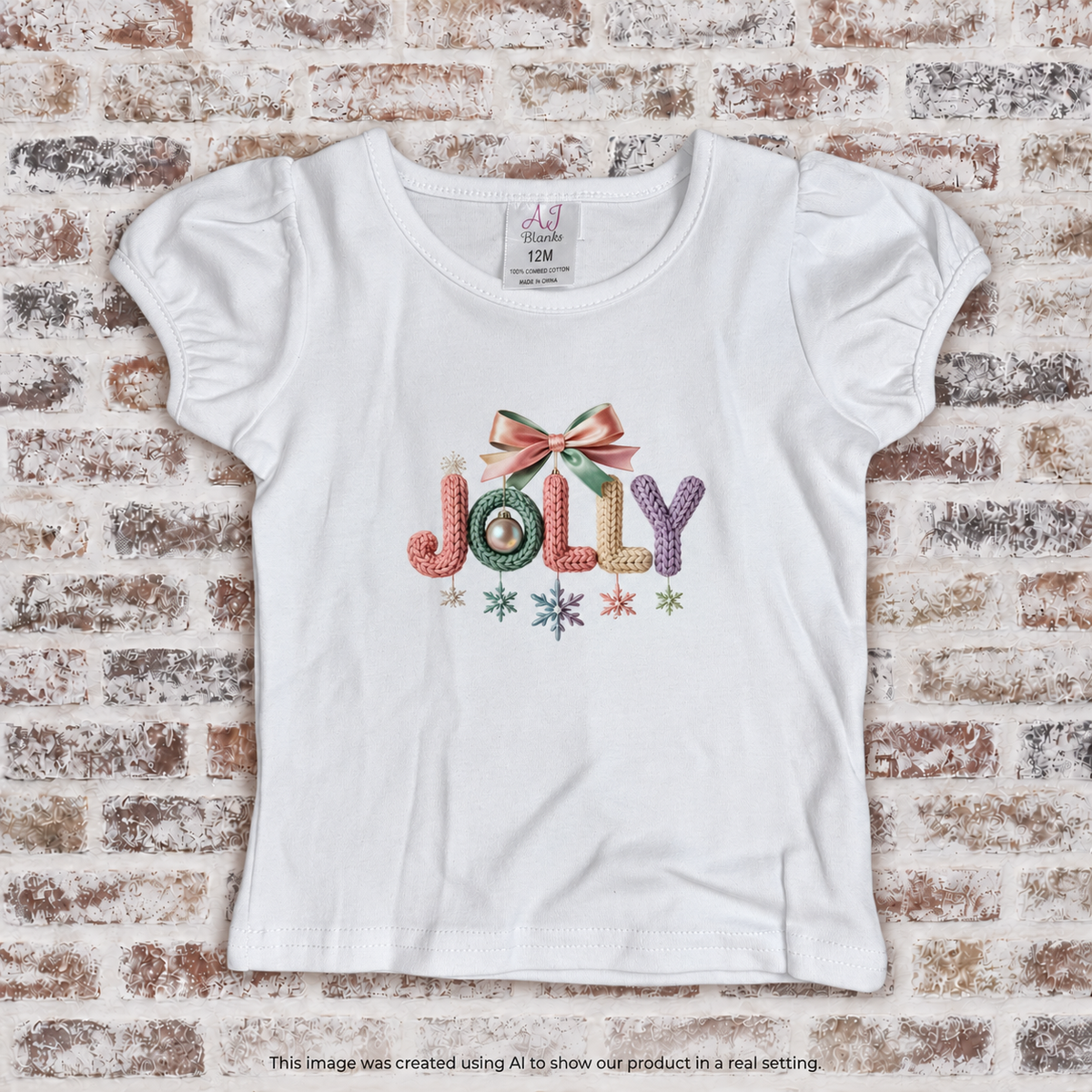 RTG | Jolly Faux Yarn {AJ Blanks 2T}
