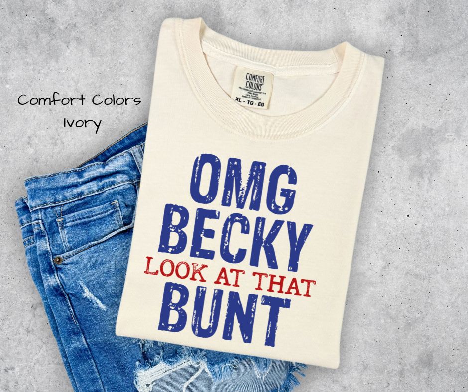 Baseball | OMG Becky, Look At That Bunt