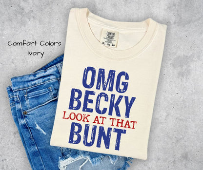Baseball | OMG Becky, Look At That Bunt