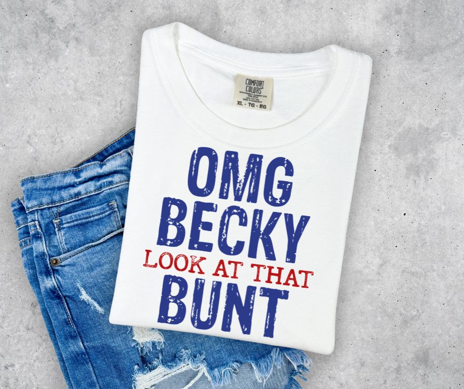 Baseball | OMG Becky, Look At That Bunt