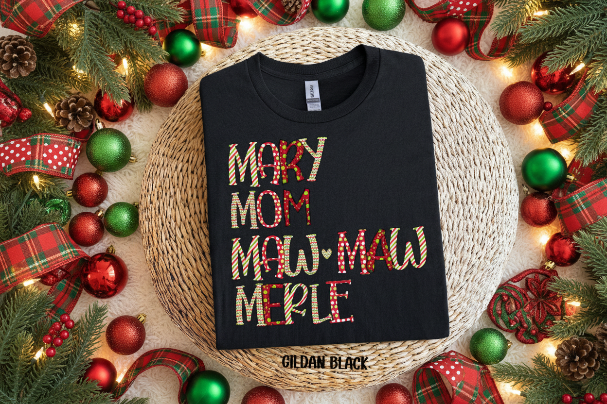 Christmas Names, Titles or Occupations