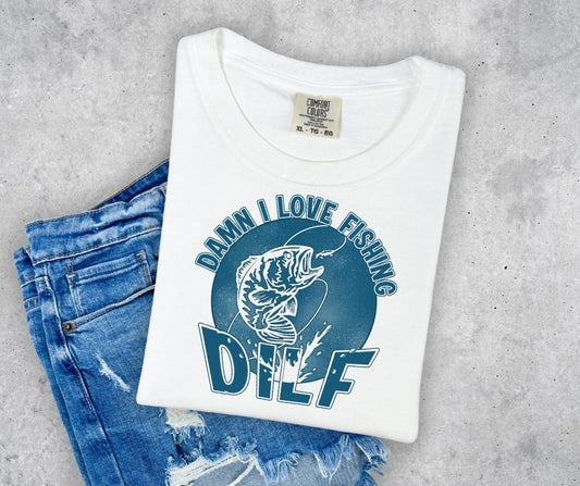 DILF Fishing Shirt