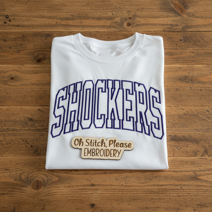 Shockers Outline or Applique T-Shirt