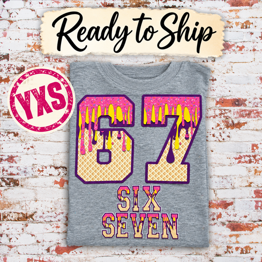 RTG | Drippy 6/7 Gildan Gray {Youth XS}