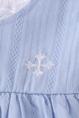 RTG | Blue Set with Embroidered White Cross