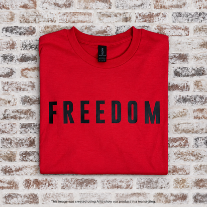 RTG | Charlie Kirk Red Freedom {Gildan Large}