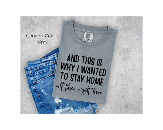 And This Right Here Printed Tee