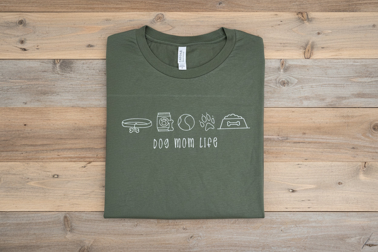 RTG | Dog Mom Life {Bella & Canvas XL}