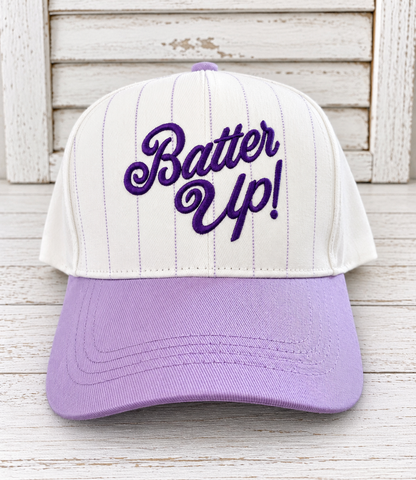Hat | Batter Up {Puff Embroidery}