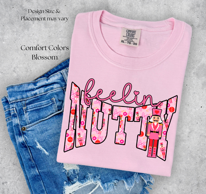 Feeling Nutty Nutcracker Printed T-Shirt