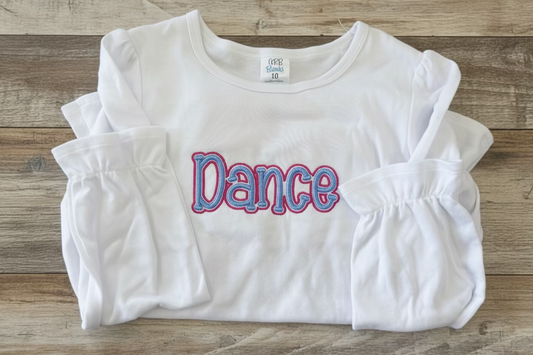 RTG | Dance Puff Embroidery (Youth 10)