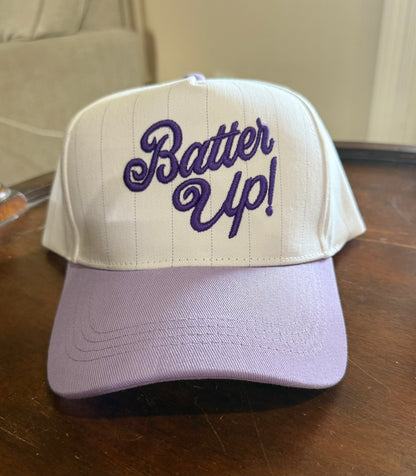 Hat | Batter Up {Puff Embroidery}