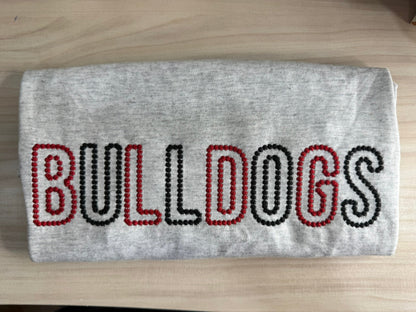RTG | Bulldogs Outline Embroidered Shirt (Adult Small)