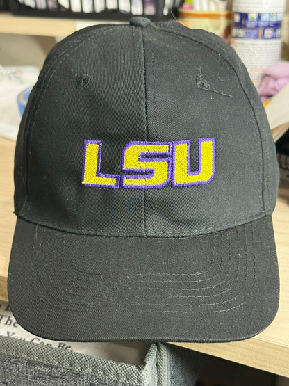 RTG | LSU embroidered on a black hat