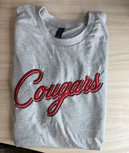 RTG | Cougars Script Embroidered {Adult Large}