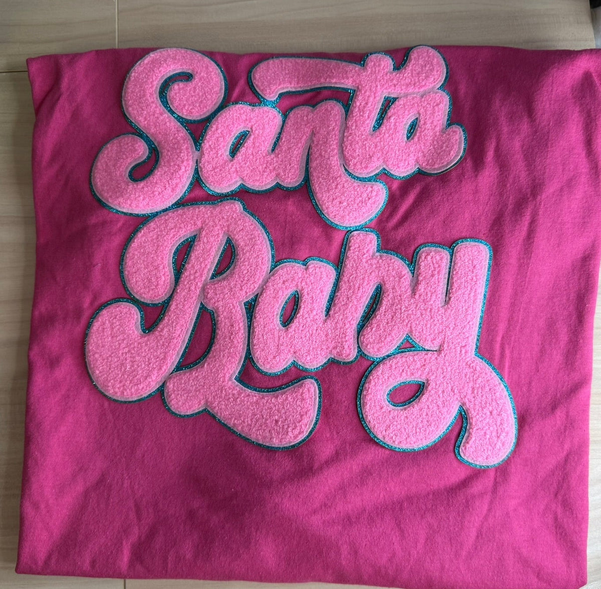 RTG | Santa Baby Chenile Patch Ironed On 4XL Shirt
