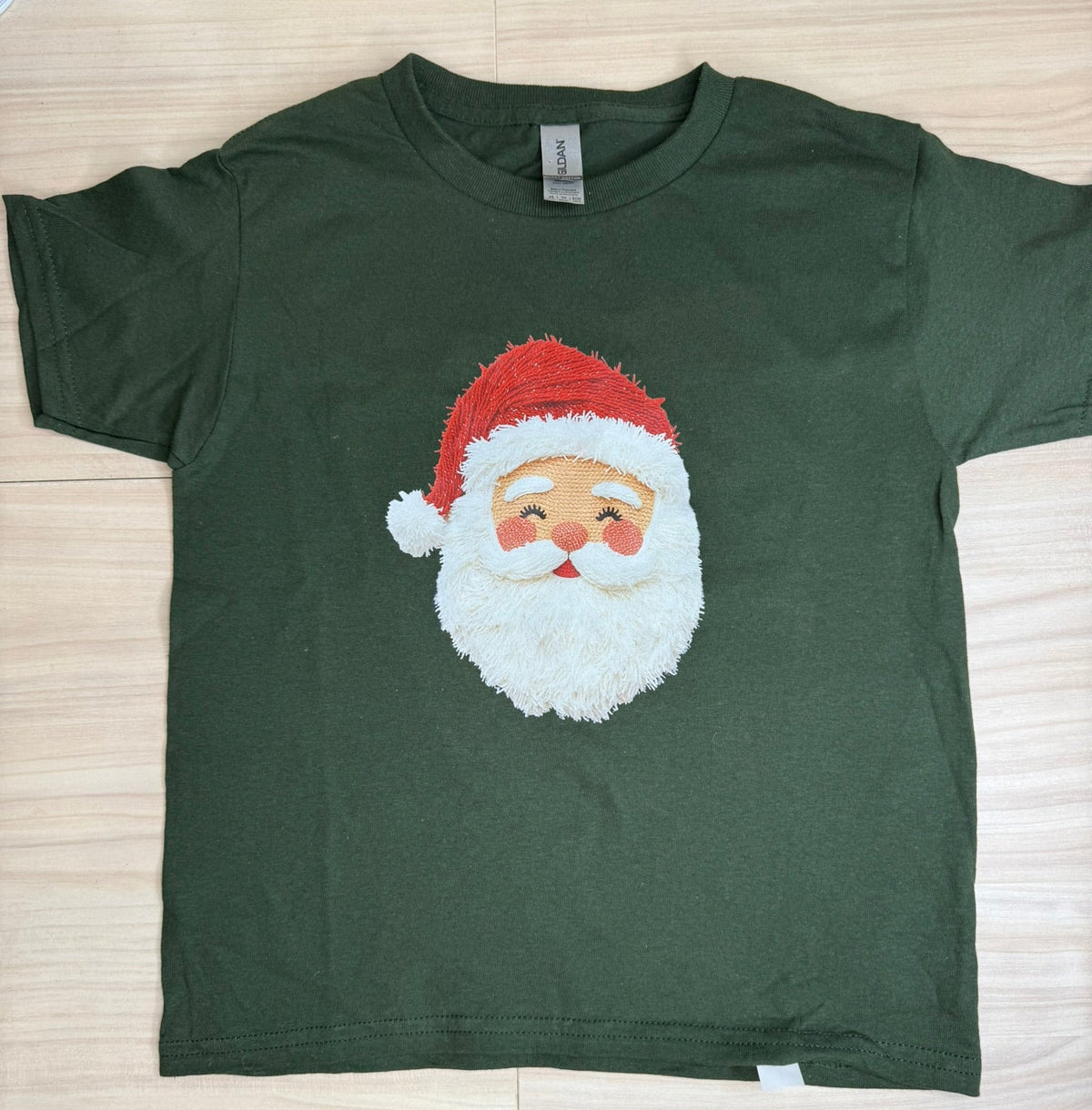RTG | Santa Face W/Faux Fluff Beard {Gildan YXS}