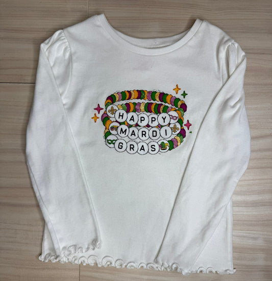 RTG | Mardi Gras Bracelet {LS 3T Garanimals}