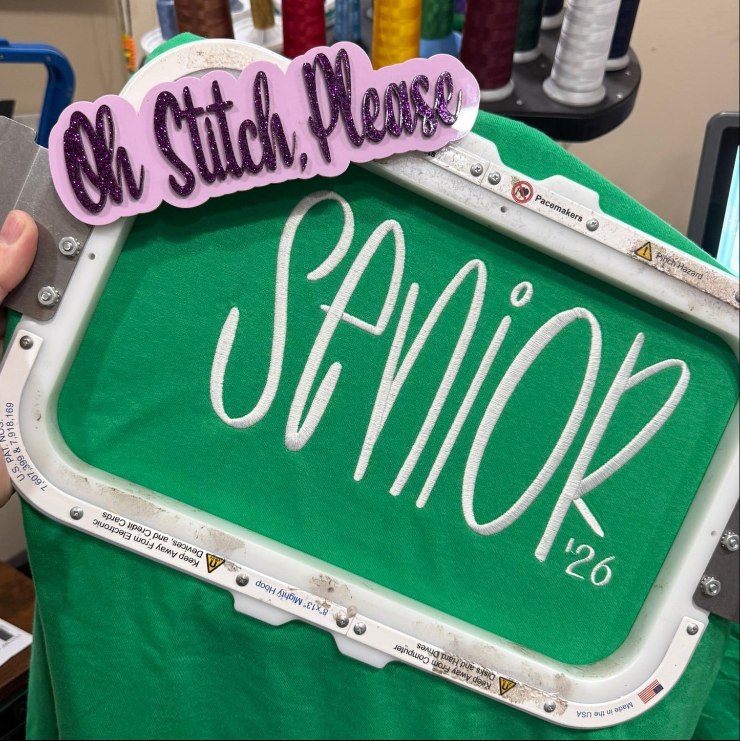 RTG | Senior Large Letter Embroidered T-shirt